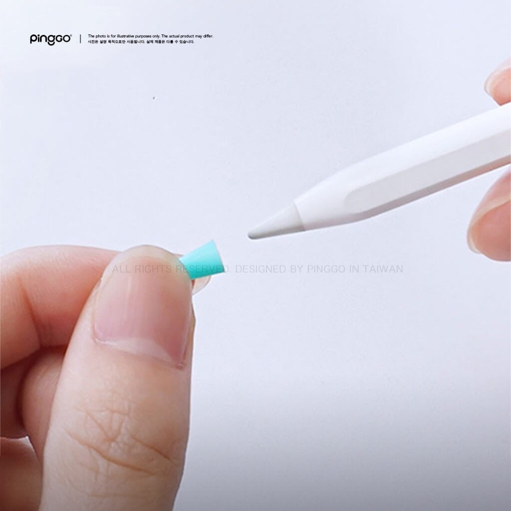 PingGO Apple Pencil 筆尖套｜薄款・厚款 靜音減震・增加書寫阻尼