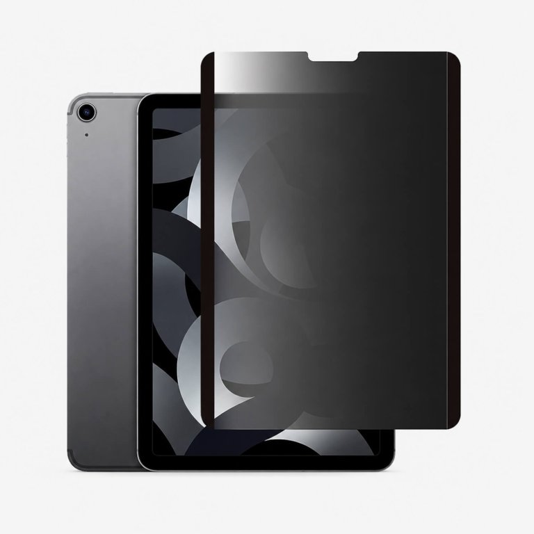 PingGO iPad 防窺磁吸保護貼拆卸式側邊防窺效果