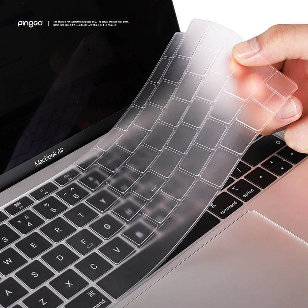 PingGO MacBook 鍵盤保護膜｜Air・Pro・Neo 超薄 TPU・防塵防潑濺