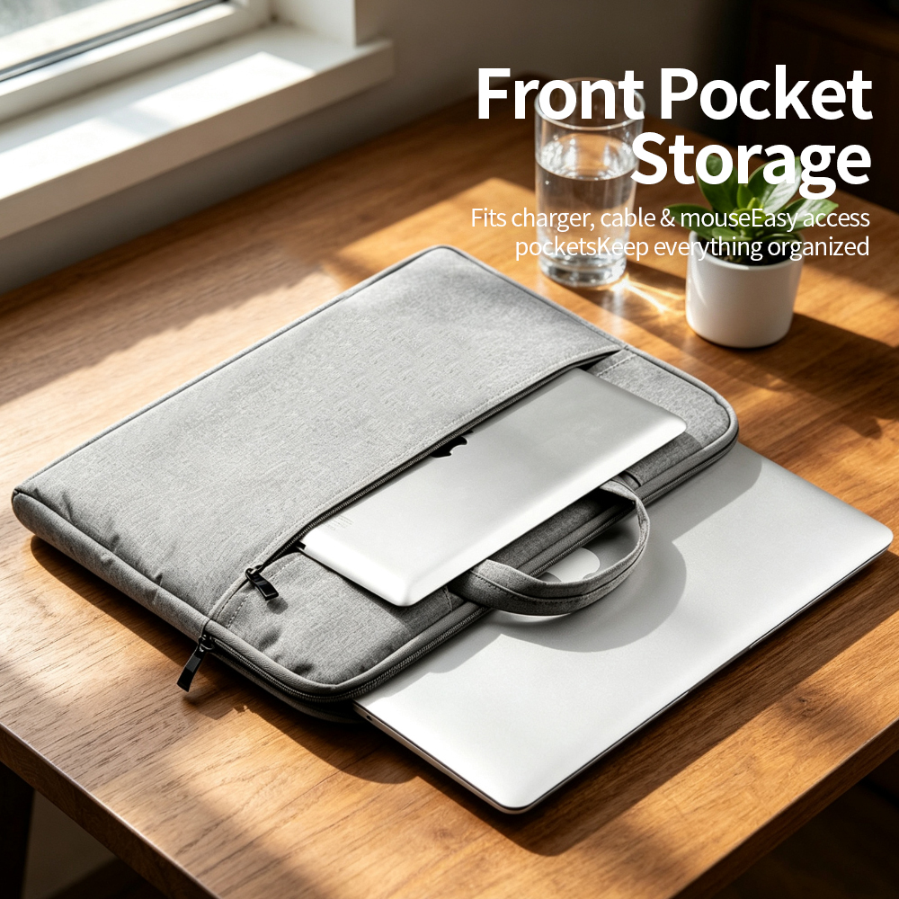 PingGO MacBook 筆電手提收納包｜加厚內襯・防潑水