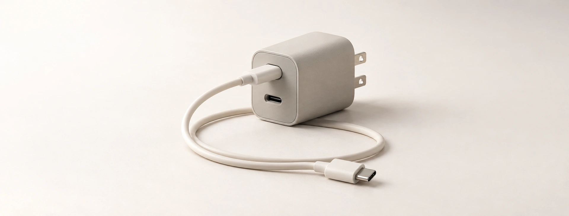 iPad mini 8 充電器選購示意:雙 USB-C 充電器與充電線